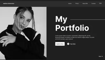 Modern Responsive Portfolio Website