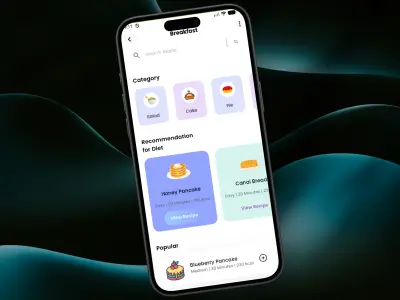 تطبيق Breakfast – تطبيق وصفات غذائية