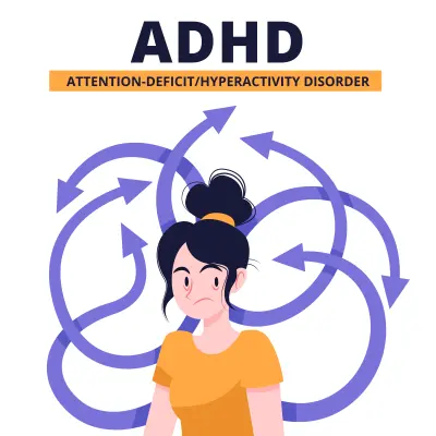 اضطراب فرط الحركة ونقص الانتباه (ADHD)