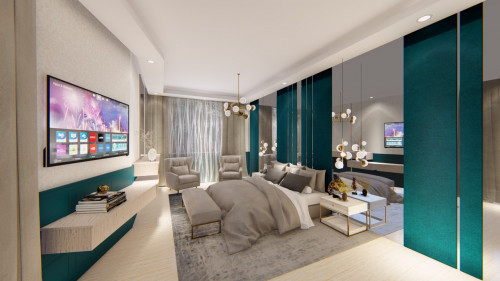 مصممة ديكور  3D و 2D