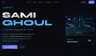 مهندس برمجيات | متخصص في تطوير تطبيقات الويب والحلول الذكية