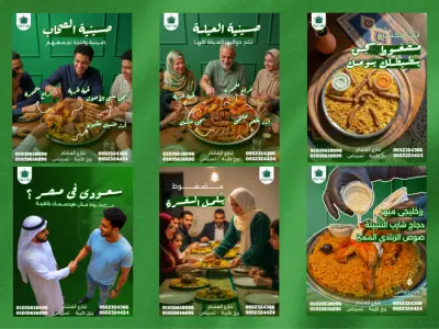 بوستات اعلانية لمطعم خليجى (مضغوط)