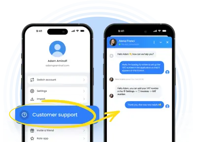 إدارة رسائل العملاء والرد عليهم