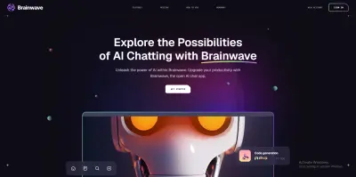 brainwave landing page