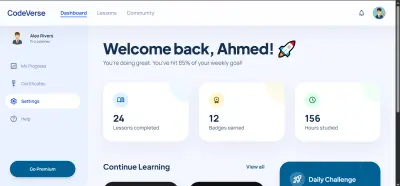 موقع كورسات إلكترونية لإدارة وعرض المحتوى التعليمي