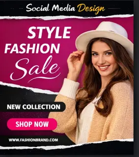 تصميم بوستات سوشيال ميديا احترافية وجذابة لزيادة التفاعل