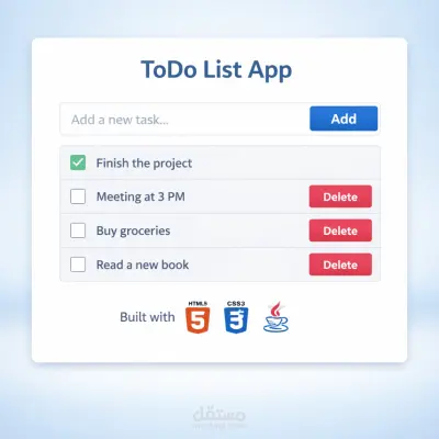 ToDo List Web App