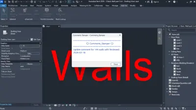 Comment Stamper – Bulk Wall Comment Updater for Revit