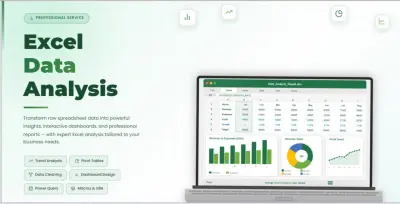 معالجة و تحليل البيانات و انشاء Dashboard تفاعلية و سهلة الفهم و الاستخدام باستخدام Excel