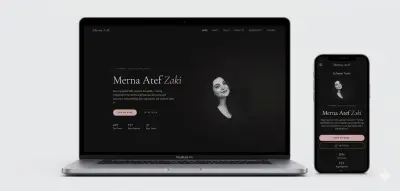 تصميم وبناء بورتفوليو احترافي (Portfolio) متكامل للمستقلين وأصحاب المهارات