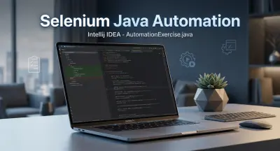 أتمتة اختبار سيناريو تسجيل الدخول والتفاعل مع المنتجات باستخدام Selenium