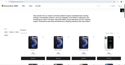 اختبار يدوي Manual Testing لموقع Demo Stack