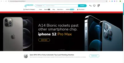 E Commerce website