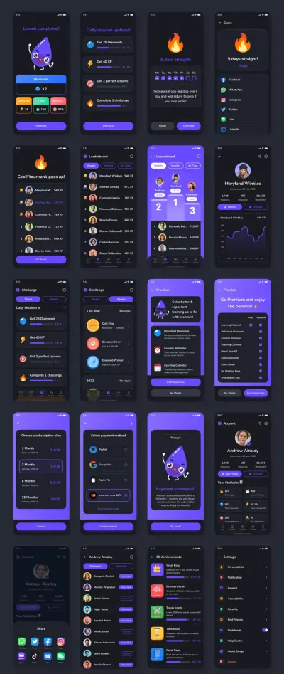 صورة العمل تصميم واجهات تطبيق موبايل حديثة باستخدام Flutter