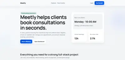 Meetly – Smart Meeting & Booking System