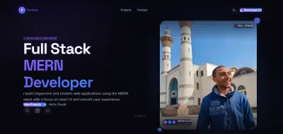 portfolio MERN Developer