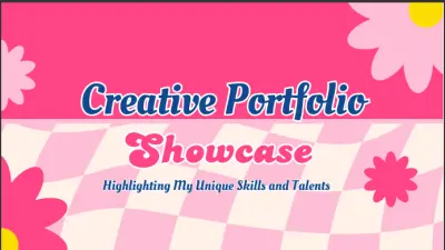 تصميم بورتفوليو إبداعي يبرز مهاراتك وشخصيتك المهنية