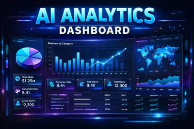 AI Data Analysis Dashboard | تحليل بيانات احترافي بالذكاء الاصطناعي
