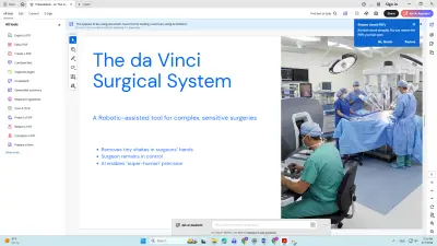 Professional Medical Presentation Design: The Impact of AI in Healthcare