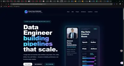 Modern Personal Portfolio Website