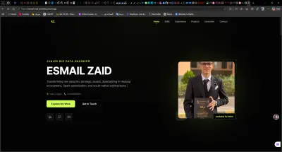 Professional Personal Portfolio Website