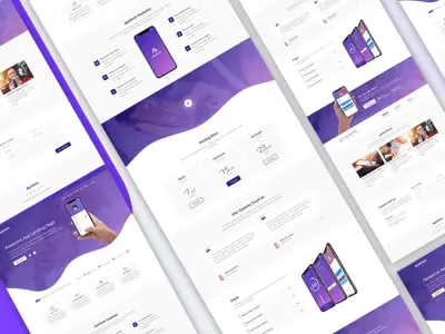 تصميم صفحة هبوط احترافية لشركتك أو نشاطك التجاري
