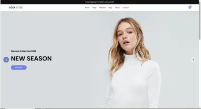 E-commerce clothing brand