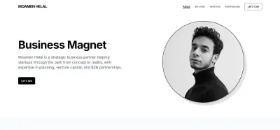 Moamen Helal – Personal Branding Website & Booking System
