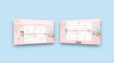 إنشاء صفحة Menu احترافية بإستخدام HTML, CSS