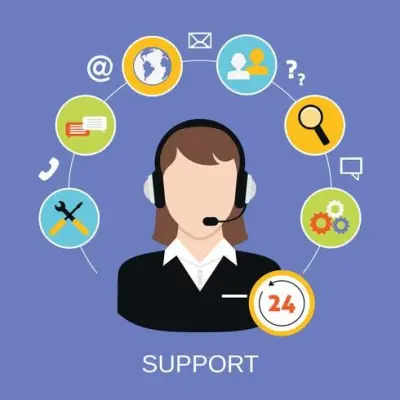 خدمة عملاء وتسويق