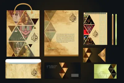 تصميم مطبوعات ( بنرات - رول اب -بروشور -بيزنس كارت)
