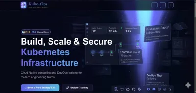 landing page