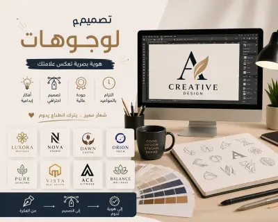 تصميم لوجو احترافي