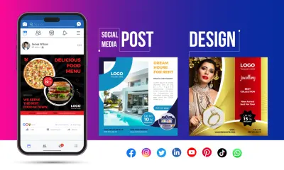 تصميم إعلانات سوشيال ميديا احترافية للمنتجات (Ads Design)