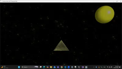 Space-Pyramid Shooter Game