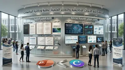 خدمة إنشاء المحتوى الأكاديمي باحترافية وجودة عالية