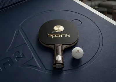 Spark Table Tennis Club هوية نادي نخبة بروح المنافسة