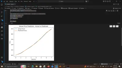 بناء نموذج Machine Learning للتنبؤ بأسعار المنازل