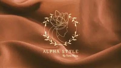 هوية بصرية لمتجر Alpha Style لملابس المحجبات الأنيقة
