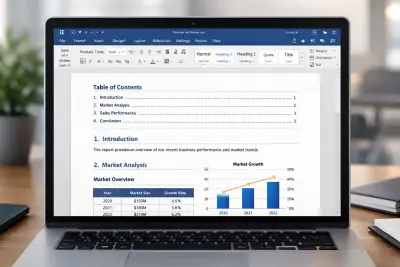 تنسيق وتصميم احترافي لمستندات Microsoft Word