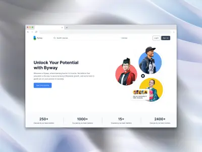 ByWay-منصة تعليمية لرفع و ادارة الكورسات