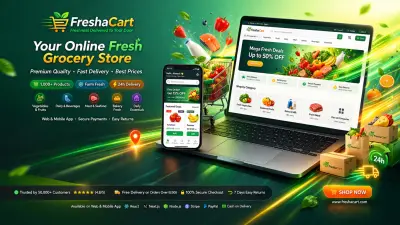 FreshCart – منصة تجارة إلكترونية حديثة وقابلة للتوسع (Full-Stack E-Commerce Platform)