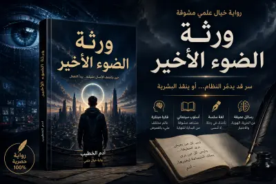 كتابة رواية خيال علمي احترافية حصرية بأسلوب مشوق يجذب القارئ🖋️📔