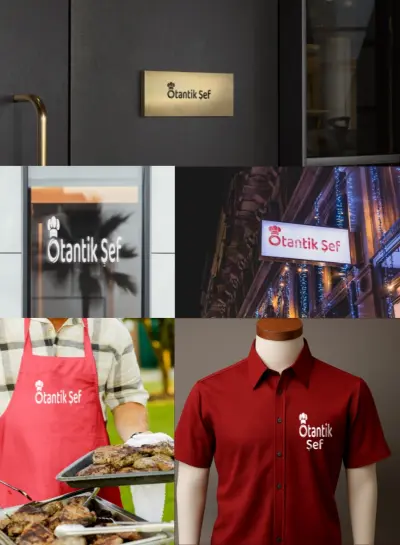 شعار مطعم اوتانتيك شيف - تركيا