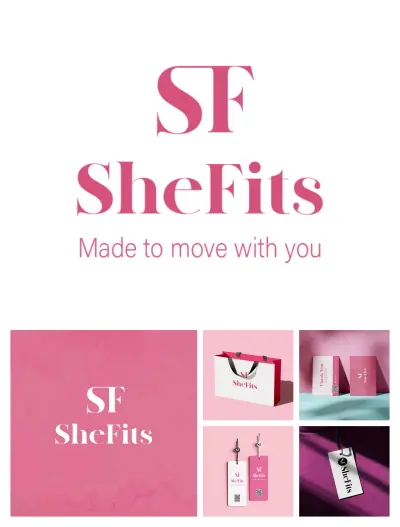 Sportswear logo design