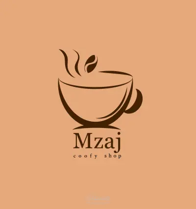 لوجو شعار كافيه