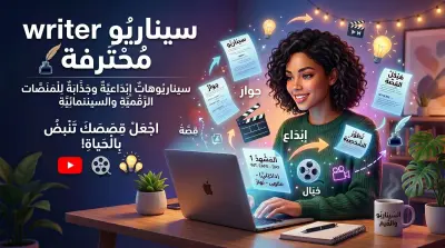 كتابة اسكريبتات وسيناريوهات إبداعيه