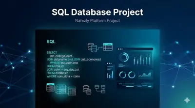 Database Design Project باستخدام SQL | نظام مكتبة كامل مع ER Structure وعلاقات بيانات