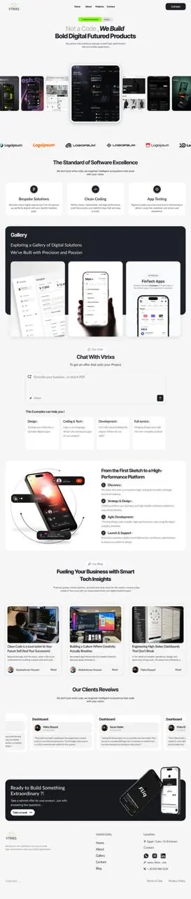 portfolio website