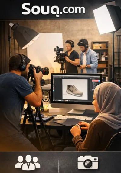 بناء وإدارة قسم المحتوى والإنتاج – Souq.com (Amazon لاحقاً)